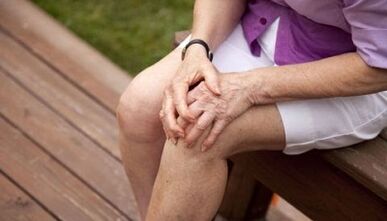 Symptome einer Arthrose des Kniegelenks