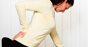 Rückenschmerzen bei Frauen